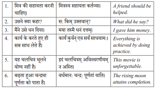 NCERT Class 10 Solution Sanskrit
