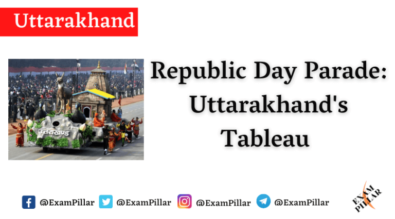 Tableaux of Uttarakhand on Republic Day