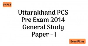 UKPCS Pre Exam 2014 Paper - I