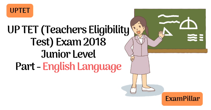 UPTET 2018 Exam Paper Second Session English Language