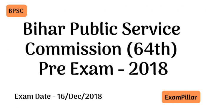 Bihar PCS 64th Pre Exam 2018 AnswerKey