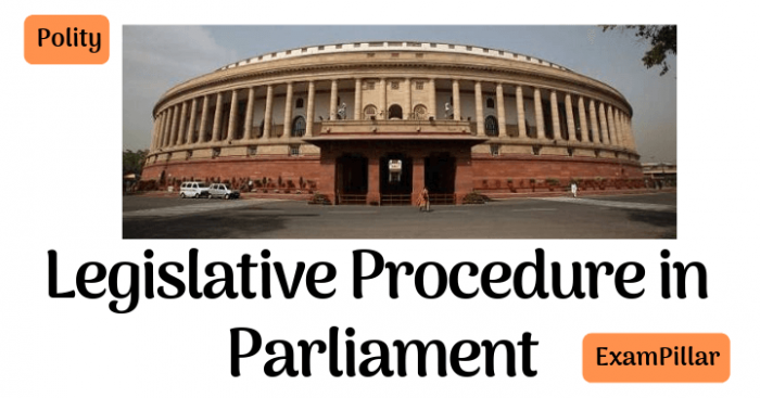 Legislative Procedure in Parliament