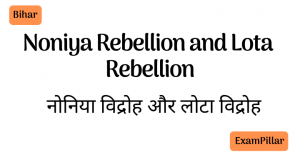 Noniya Rebellion and Lota Rebellion