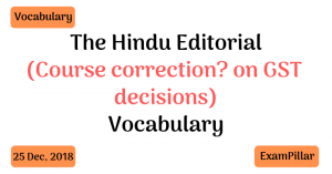 The Hindu Editorial Vocab