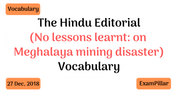 The Hindu Editorial Vocab