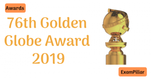 76th Golden Globe Award 2019