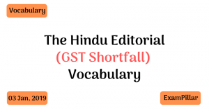 The Hindu Editorial Vocab