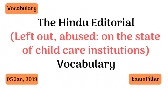 The Hindu Editorial Vocab