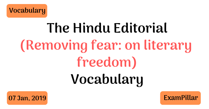 The Hindu Editorial Vocab