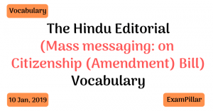 The Hindu Editorial Vocab