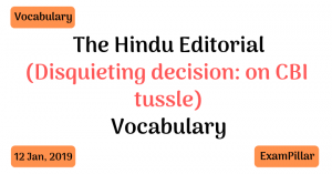 The Hindu Editorial Vocab