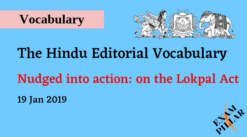The Hindu Editorial Vocab