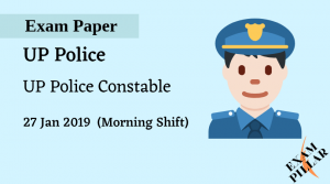 UP Police Constable Exam 27 Jan 2019 AnswerKey