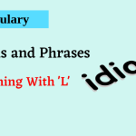 Idioms