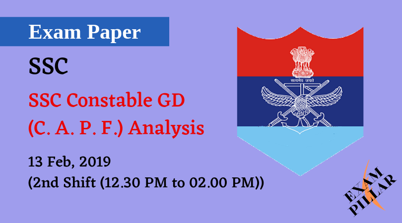 SSC GD Constable Answer Key