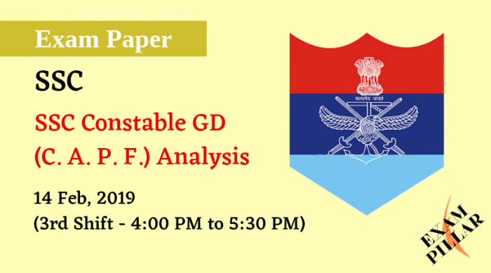 SSC GD Constable Answer Key