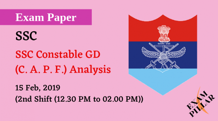 SSC GD Constable Answer Key