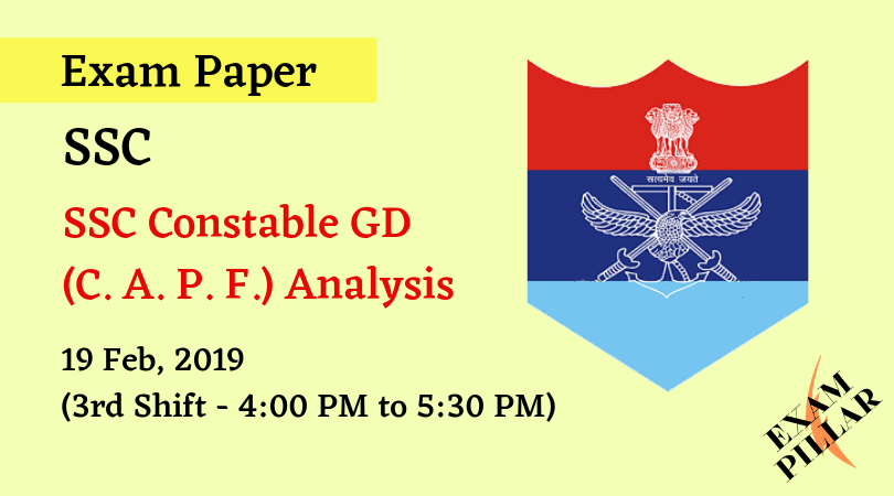 SSC GD Constable Answer Key