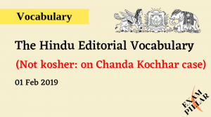 The Hindu Editorial Vocab