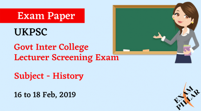 UKPSC Lecturer Answer Key