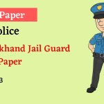 Uttrakhand Group C Jail Guard Exam Paper