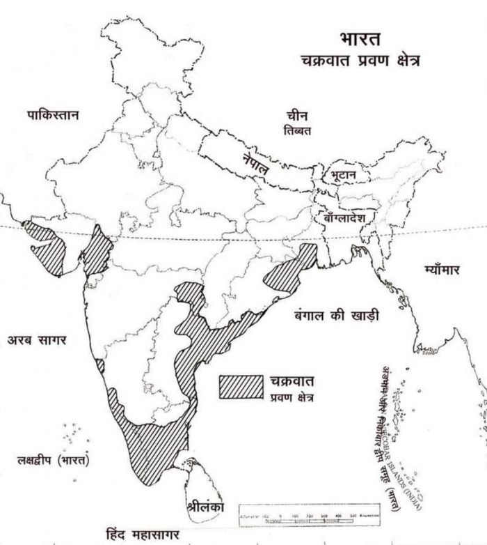 Cyclone in India