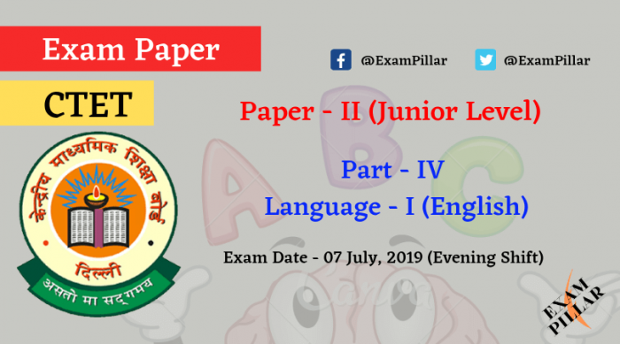 CTET July 2019 Answer Key