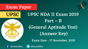 NDA II Answer Key