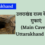 Main Caves of Uttarakhand State