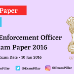 UPSC EPFO (APFC) Exam Paper 2016 (Answer Key)