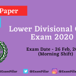 HSSC Lower Divisional Clerk Answer Key