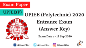 UP Polytechnic Entrance Exam 2020 (Answer Key)