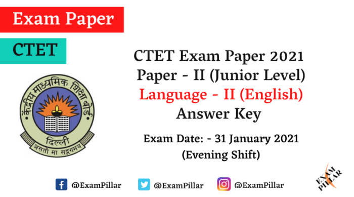 CTET 2021 Answer Key