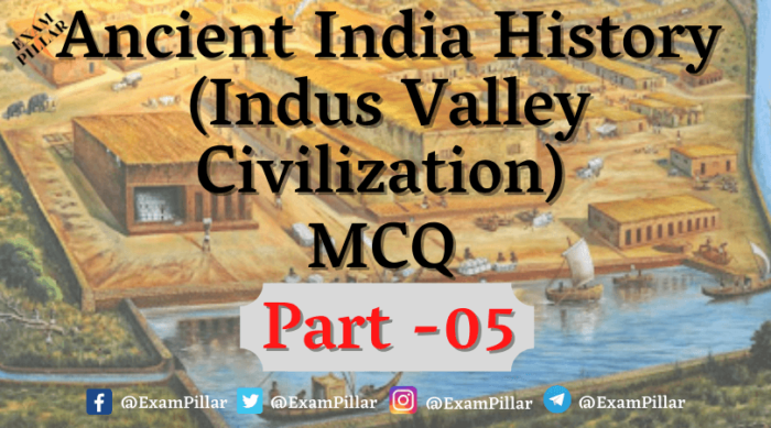 Ancient India History (Indus Valley Civilization) MCQ Part – 5 ...