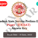 MPPSC Pre Exam 2022 Answer Key