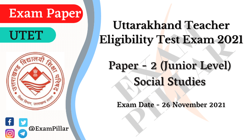 UTET Exam 26 Nov 2021 Paper II Answer Key