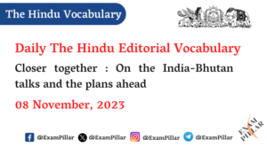 The Hindu Editorial Vocabulary