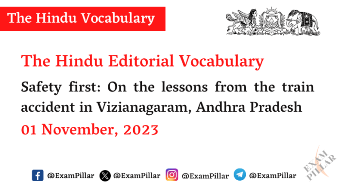 The Hindu Editorial Vocabulary