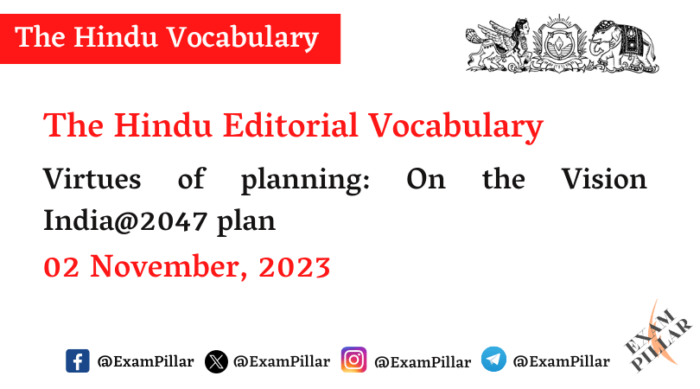 The Hindu Editorial Vocabulary